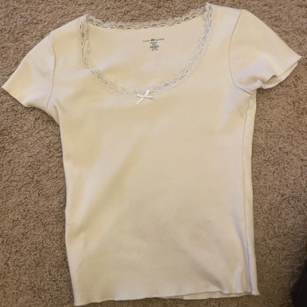 brandy melville coquette top
